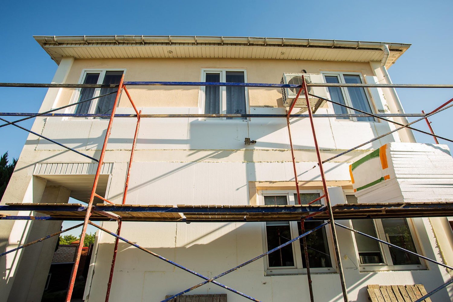 Renovierung von Gebäuden